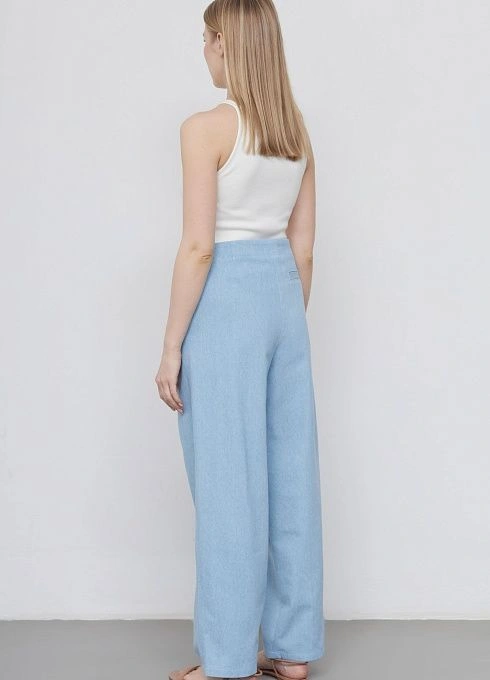 Брюки жен. 324427.11312.1600N Голубой  (1)