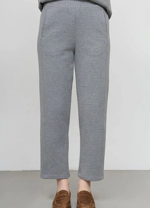 Брюки жен. 320337.03313.7300N серый меланж  (3)