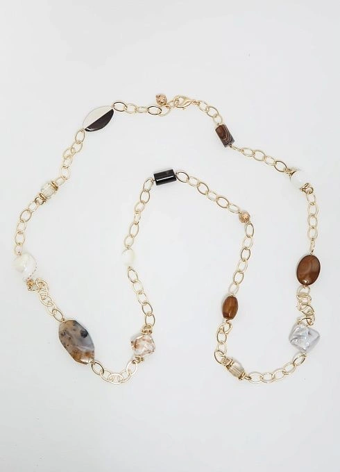  GRIOL. Колье-трансформер Лель1 Коричневый GRIOL