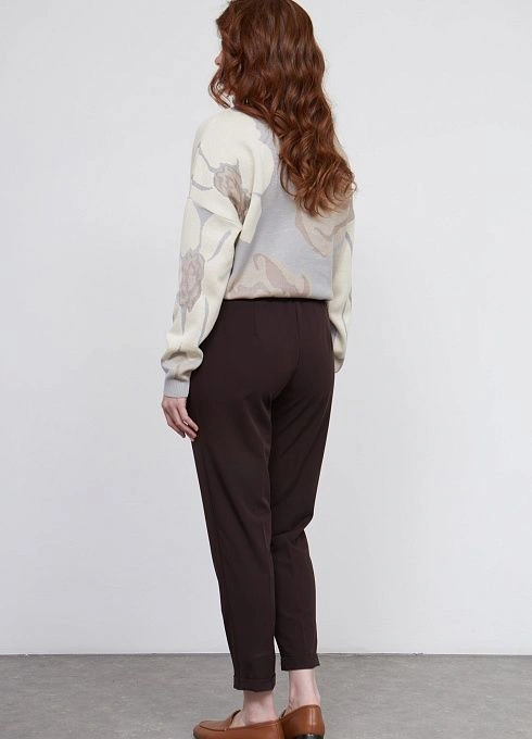 Брюки жен. 320215.09312.5900N Тёмно-коричневый (4)