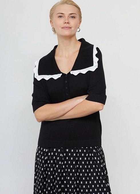 Джемпер жен. 310514.33303.8200N Чёрный  (4)