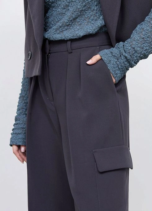 Брюки жен. 324280А.11312.7600N Тёмно-серый  (4)