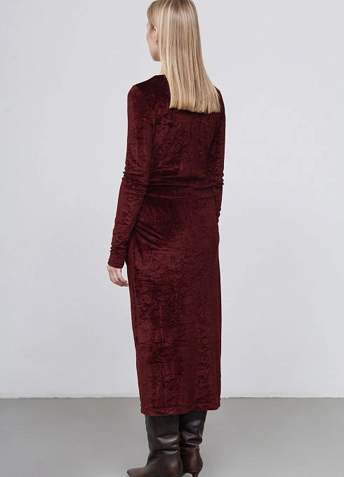 Платье жен. 360323.03313.4700N Бордовый  (2)
