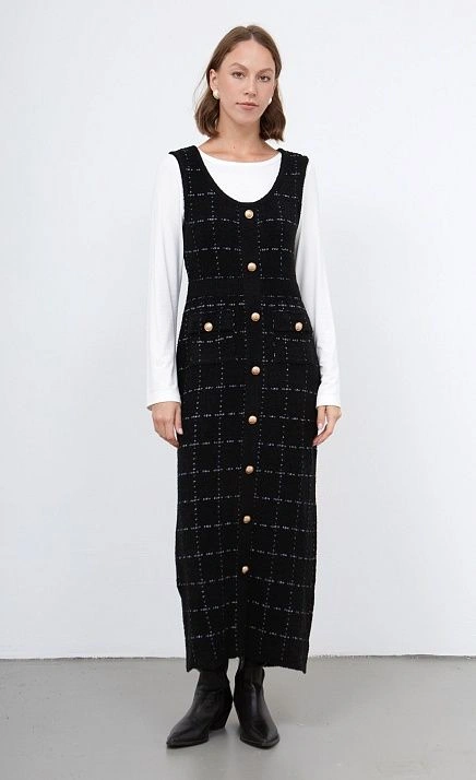  GRIOL. Сарафан жен. 340027.15303.8202P Чёрный 