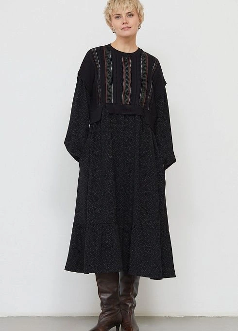 Платье жен. 360272.03313.8229DE Черный (2)