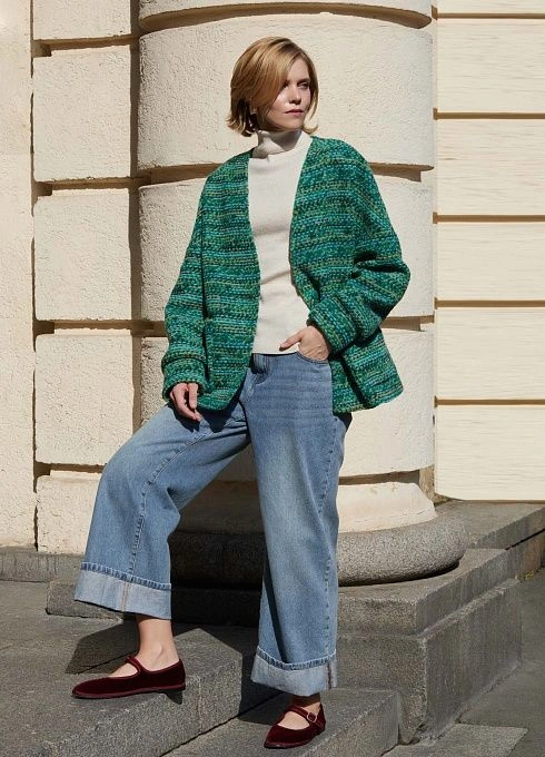  GRIOL. Жакет жен. 374609.11312.1201М Мультиколор GRIOL