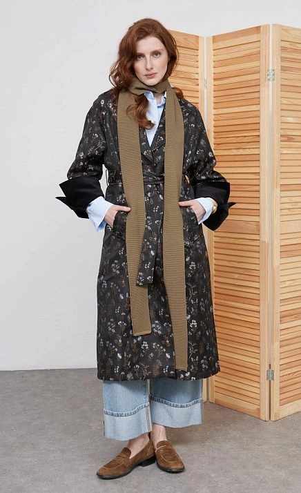  GRIOL. Плащ жен. 504658.11209.8201F Черный 