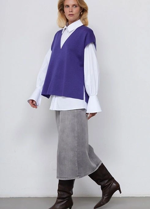 Жилет жен. 380045К.33303.9200M Лиловый  (2)