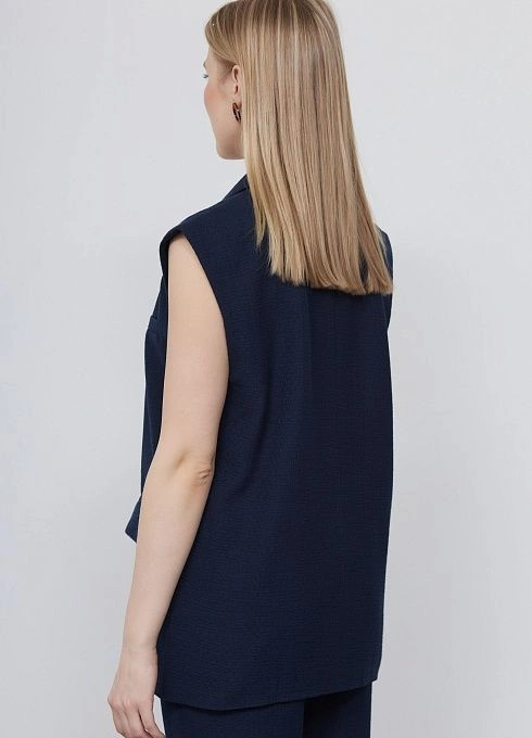 Жилет жен. 380024Б.6_312.9500N Тёмно-синий  (5)