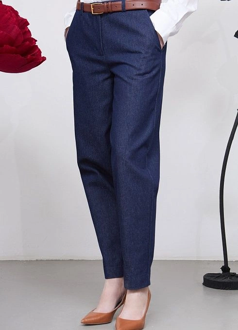 Брюки жен. 320350.03312.9600N Т.синий  (3)