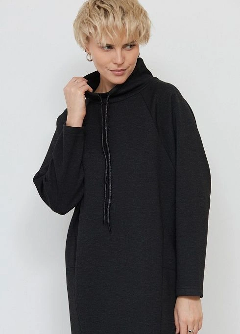 Платье жен. 360312.6_313.8200M Темно-серый меланж (6)