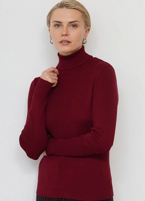 Джемпер жен. 310312.33303.4800N Бордовый (4)