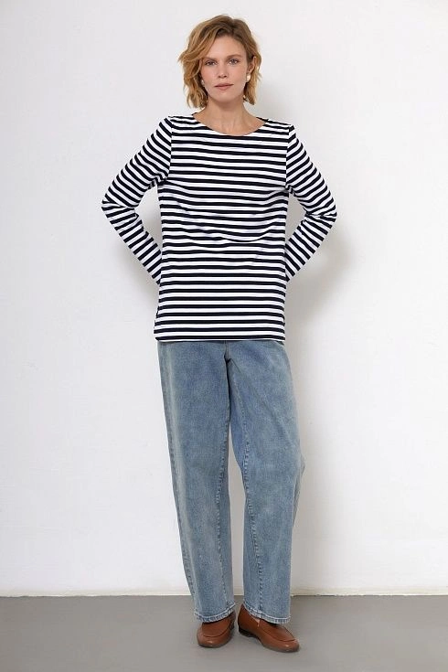 Джемпер жен. 311034.6_313.0298S Бело-синий (2)