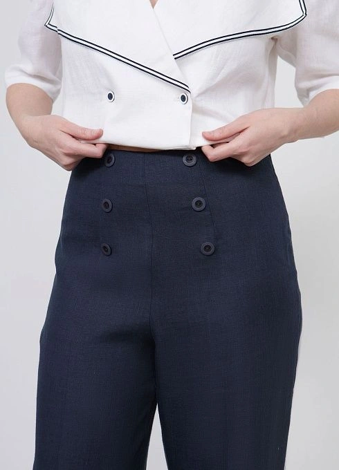 Брюки жен. 328695.11312.9600N Темно-синий (1)