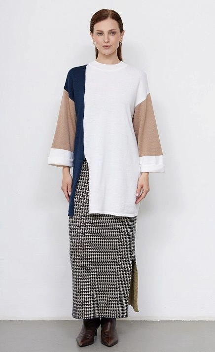 GRIOL. Туника жен. 310542.01303.0796G Молочно синий GRIOL GRIOL. Туника жен. 310542.01303.0796G Молочно синий