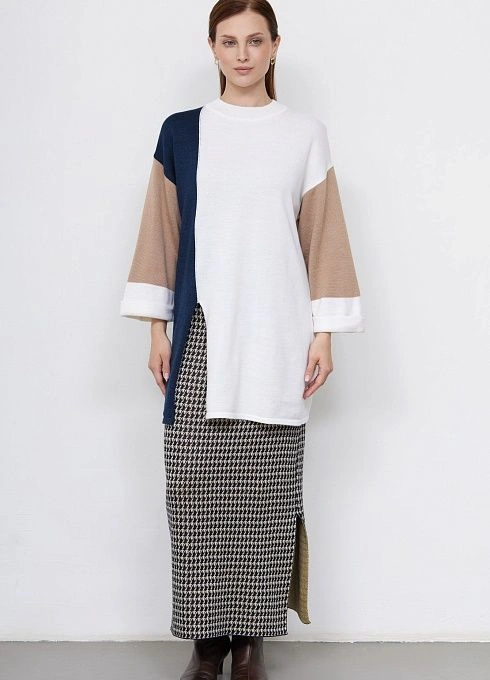  GRIOL. Туника жен. 310542.01303.0796G Молочно синий GRIOL