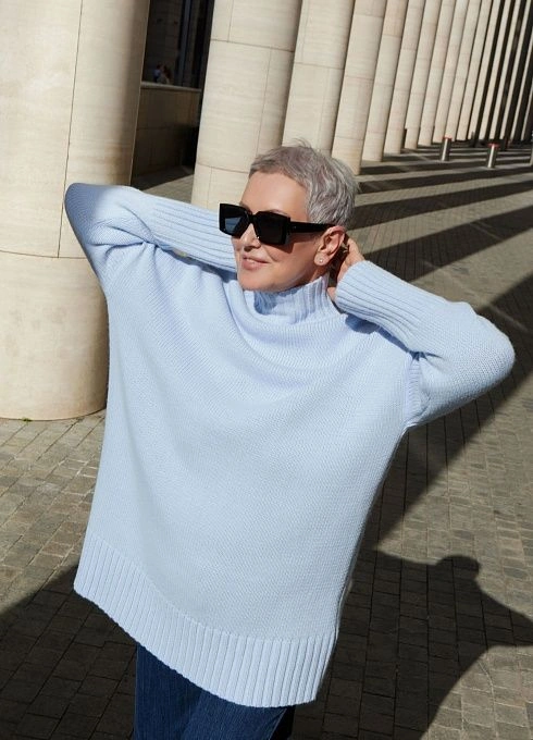  GRIOL. Джемпер жен. 310448.15303.1600N Голубой GRIOL