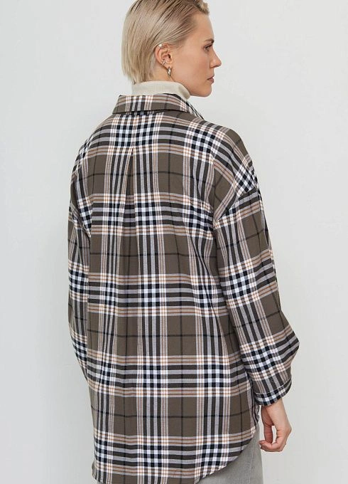 Блузка жен. 318189.11312.3401P Хаки (5)