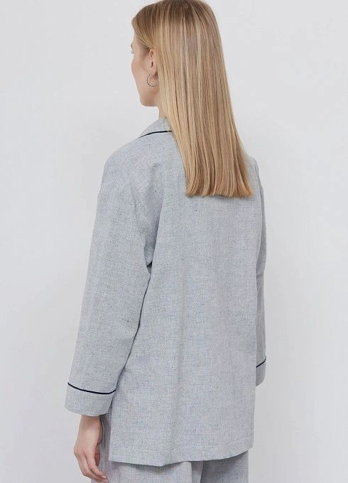 Жакет жен. 378103.11312.8096M Голубой меланж  (1)