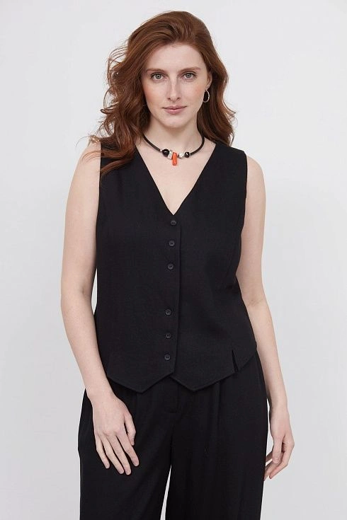  GRIOL. Жилет жен. 387460.38312.8200N Чёрный GRIOL