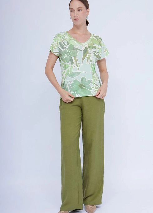 Джемпер жен. 310443.6_313.3201F Зеленый  (2)