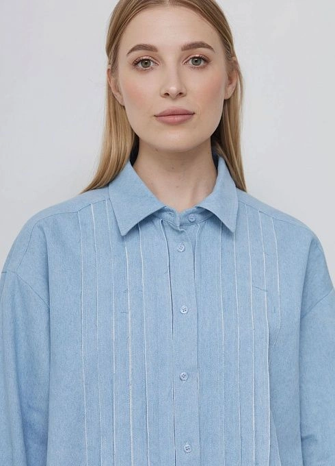 Блузка жен. 318329А.11312.1600N Голубой  (4)