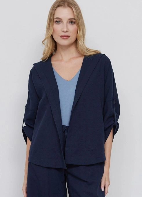 Жакет жен. 370179.09312.9600N Тёмно-синий  (2)
