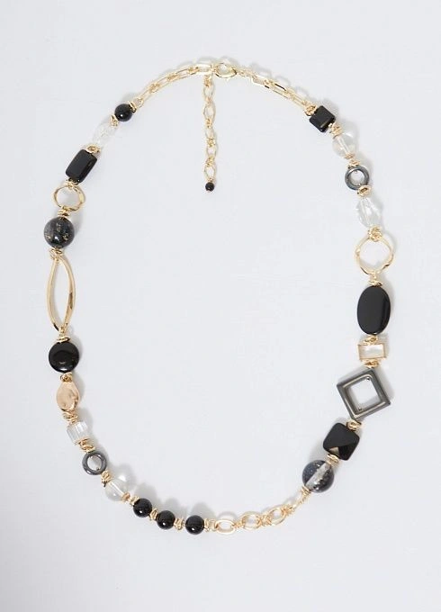  GRIOL. Колье Новогоднее 5 Черный GRIOL