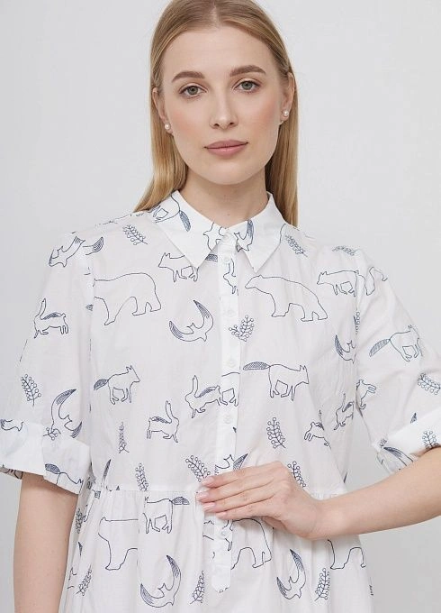 Платье жен. 367602Г.11312.0295A Белый  (5)