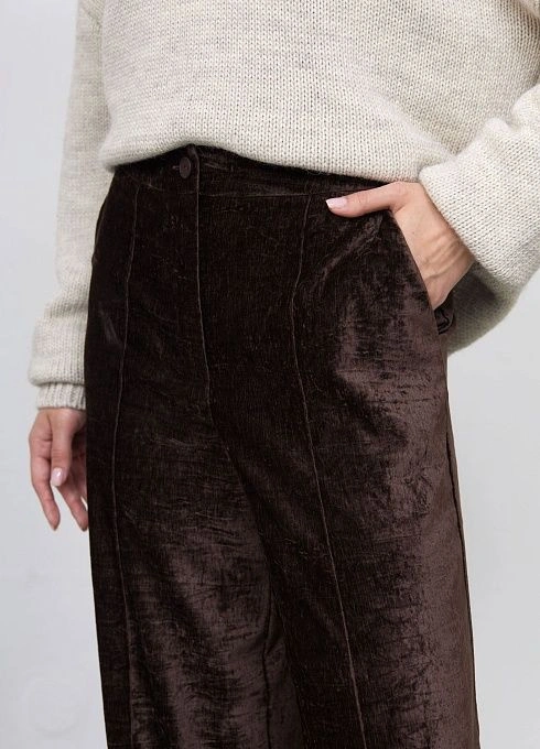 Брюки жен. 320335Т.6_312.1100N Шоколадный  (1)