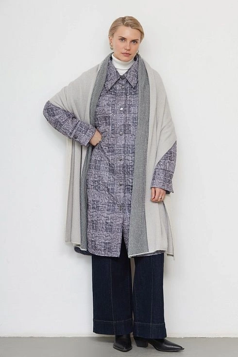Шарф жен. 550003.33303.7901S Серый (1)