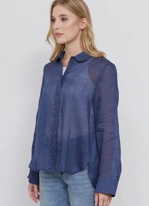 Блузка жен. 310970УКБ.03312.8400N Индиго  (5)