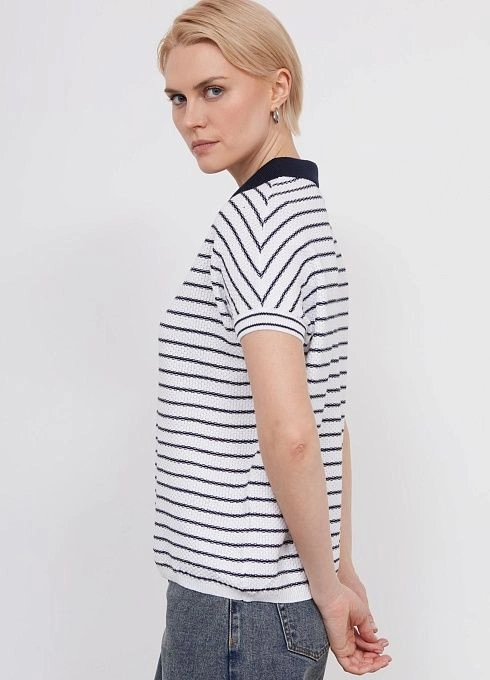 Джемпер жен. 310557.33303.0296S Бело-синий (5)