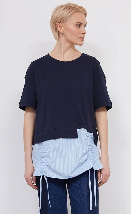  GRIOL. Джемпер жен. 311153.6_313.9801ES Темно-синий 