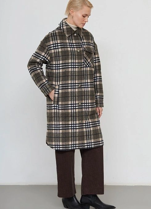 Пальто жен. 534487.11208.3401Р Хаки (3)