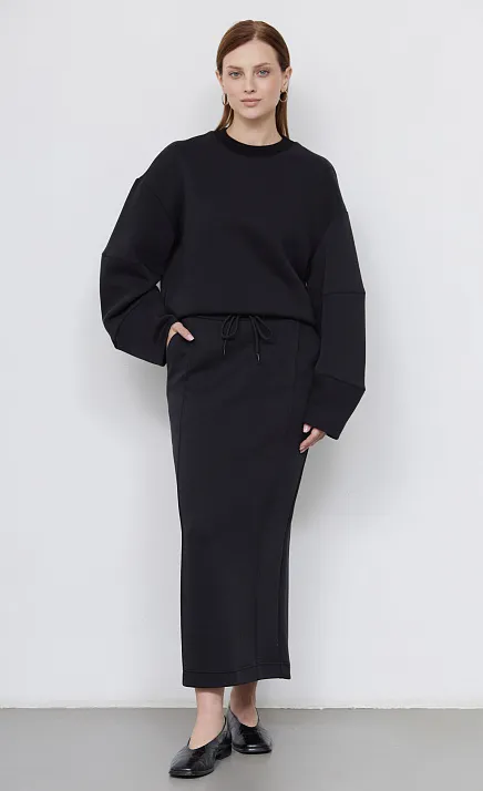  GRIOL. Юбка жен. 350067КН.03313.8200N Черный 