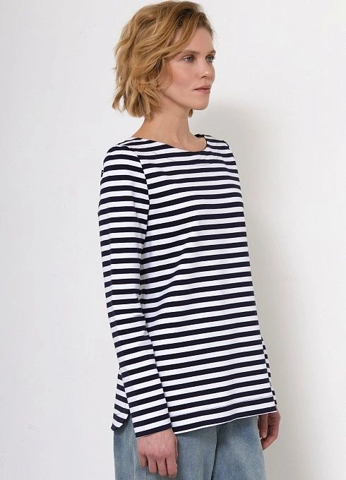 Джемпер жен. 311034.6_313.0298S Бело-синий (4)