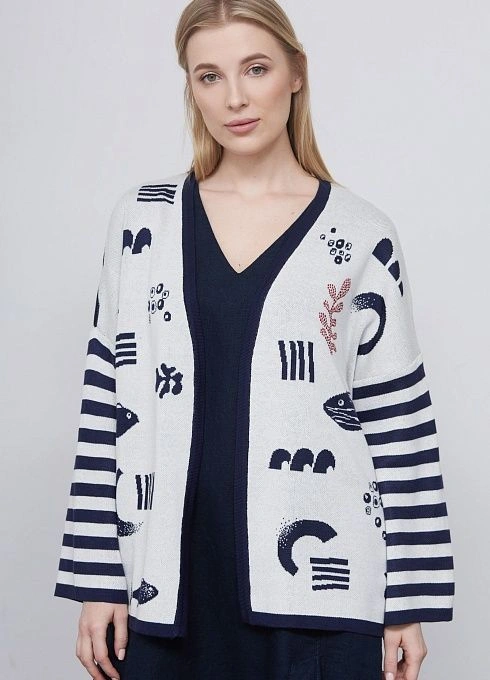  GRIOL. Жакет жен. 370231.33303.0201A Белый GRIOL