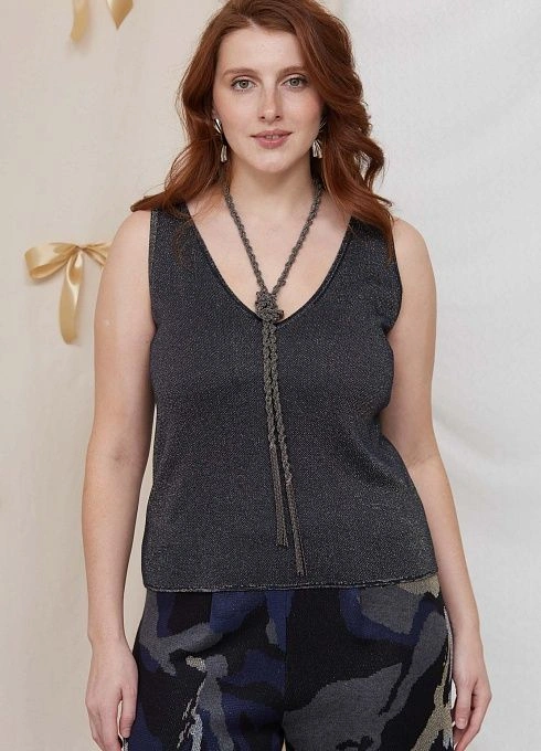  GRIOL. Джемпер жен. 310302.33303.9600L Т.синий GRIOL