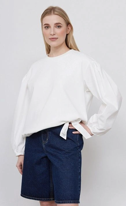 GRIOL. Джемпер жен. 311054РБ.03313.0707E молочный GRIOL GRIOL. Джемпер жен. 311054РБ.03313.0707E молочный