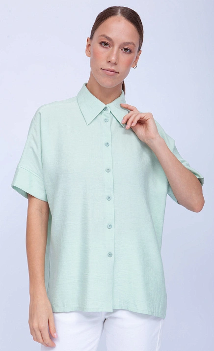 Блузка из фактурной вискозы GRIOL Блузка из фактурной вискозы GRIOL