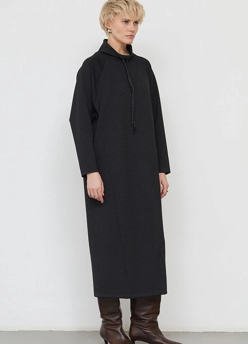 Платье жен. 360312.6_313.8200M Темно-серый меланж (3)