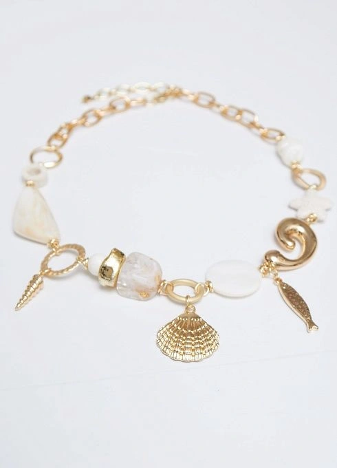 Колье Рибо Роха2 Белый (1)