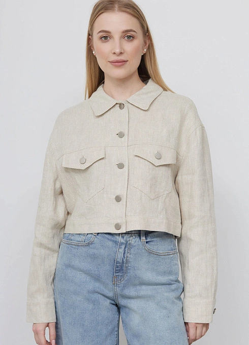  GRIOL. Жакет жен. 378299.11312.0802M Натуральный GRIOL