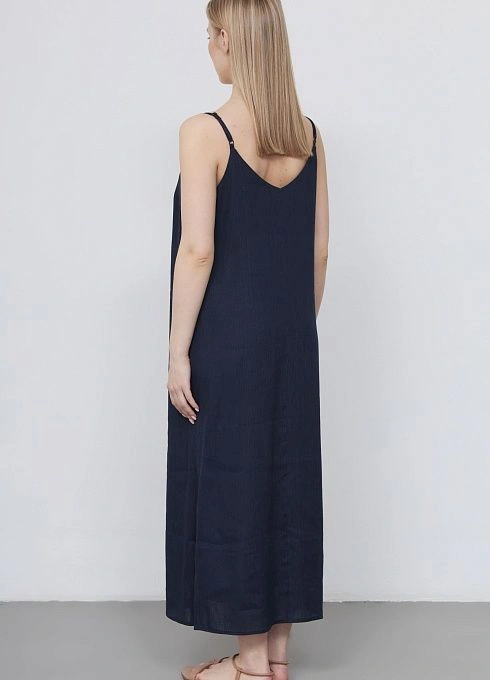 Платье жен. 368289.11312.9600N Темно-синий  (4)