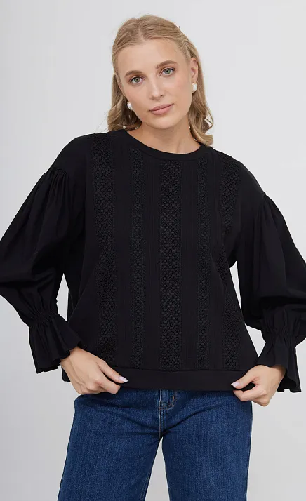 GRIOL. Джемпер жен. 311104.03313.8200K Черный GRIOL GRIOL. Джемпер жен. 311104.03313.8200K Черный