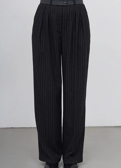 Брюки жен. 328224.11312.8102S Т.серый  (2)