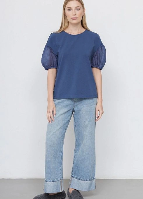 Джемпер жен. 310973РГ.6_313.8400N Индиго  (2)