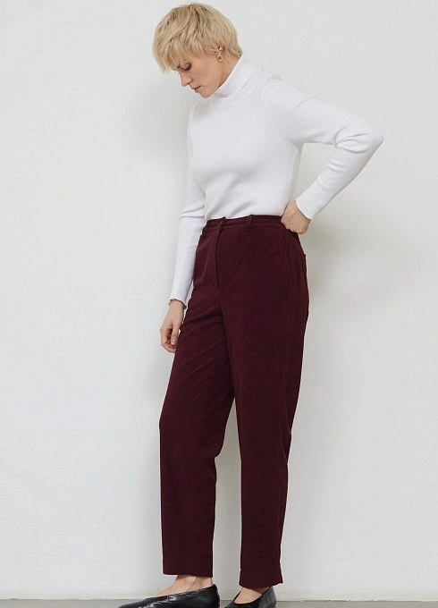 Брюки жен. 320262.09312.4800N Винный (3)