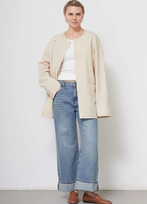 Жакет жен. 370089.03312.2200N Ваниль (2)